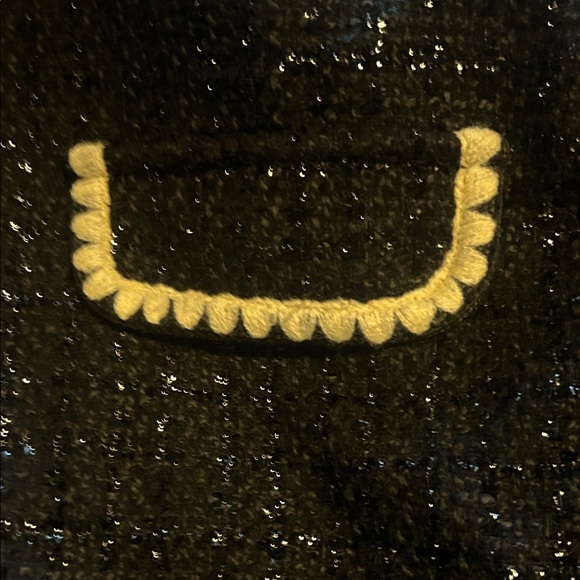 Black sparkly blazer with four buttons. BNWT - Picture 3 of 8